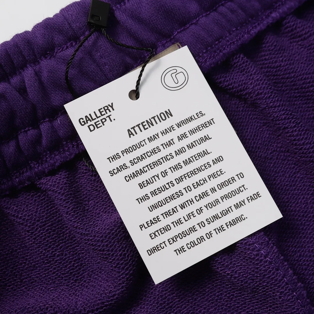 GALLERY.DEPT 2023 new summer shorts Style number: D221#P130 Color: Black Green Purple Size: S M L XL